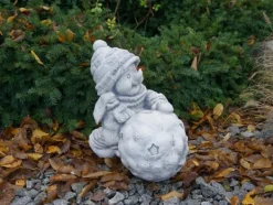 Gartendekoparadies Figures & Statues-Ensemble de personnages drôles d'hiver