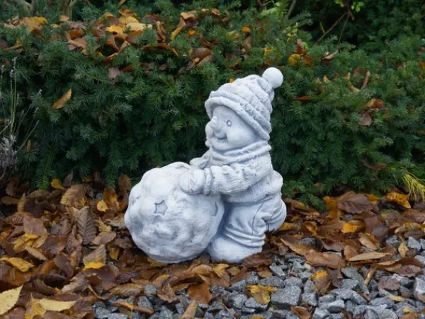 Gartendekoparadies Figures & Statues-Ensemble de personnages drôles d'hiver