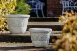 Gartendekoparadies Jardinières-Ensemble de pots de fleurs avec un motif de tournesol