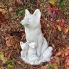 Gartendekoparadies Animaux-famille de renard