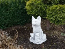 Gartendekoparadies Animaux-famille de renard