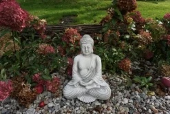 Gartendekoparadies Bouddhas-Figure de Bouddha : symbole de la sagesse extrême-orientale