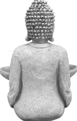 Gartendekoparadies Bouddhas-Figure de Bouddha avec grand bol