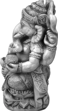 Gartendekoparadies Figures & Statues|Bouddhas-Figure du divin Ganesha
