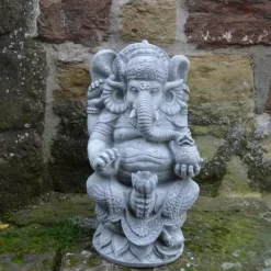 Gartendekoparadies Figures & Statues|Bouddhas-Figure du divin Ganesha