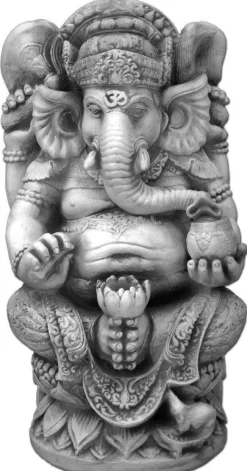 Gartendekoparadies Figures & Statues|Bouddhas-Figure du divin Ganesha