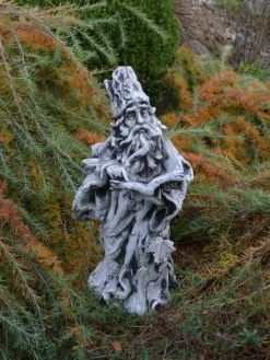 Gartendekoparadies Figures & Statues-Figure d'un mystérieux lutin en bois