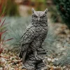 Gartendekoparadies Animaux-Figurine chouette antique