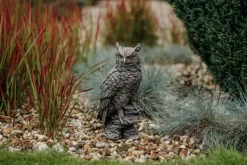 Gartendekoparadies Animaux-Figurine chouette antique