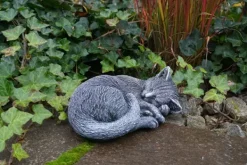 Gartendekoparadies Animaux-Figurine de chat ancienne
