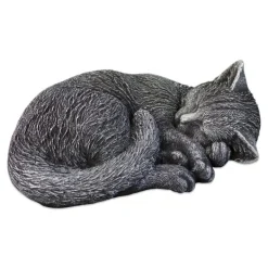 Gartendekoparadies Animaux-Figurine de chat ancienne