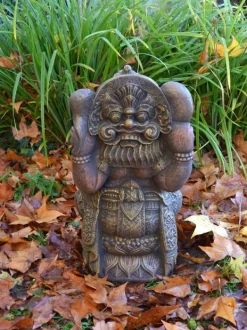 Gartendekoparadies Figures & Statues|Bouddhas-Figurine en pierre du divin Ganesha