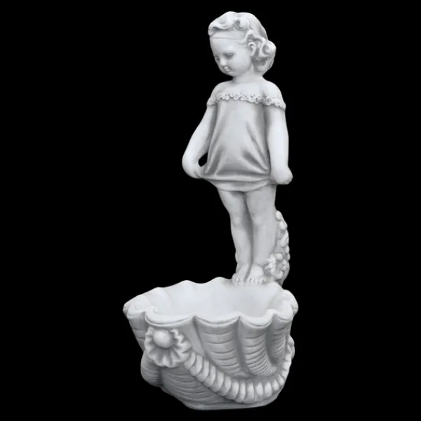 Gartendekoparadies Belle|Figures & Statues-Fille avec une jardinière