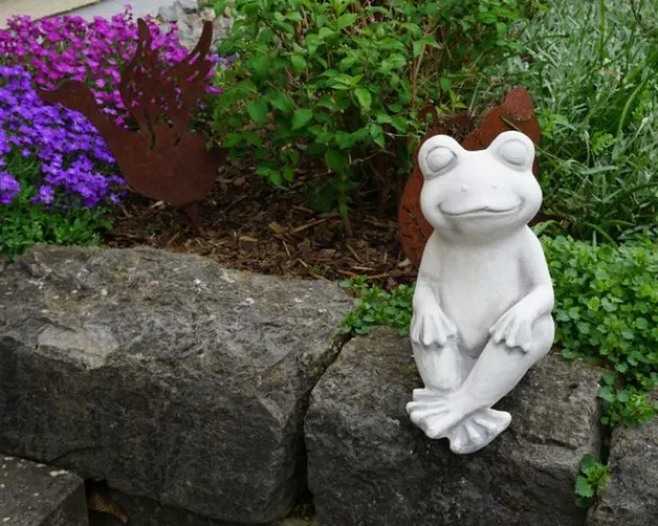 Gartendekoparadies Animaux-Froggi – la grenouille heureuse