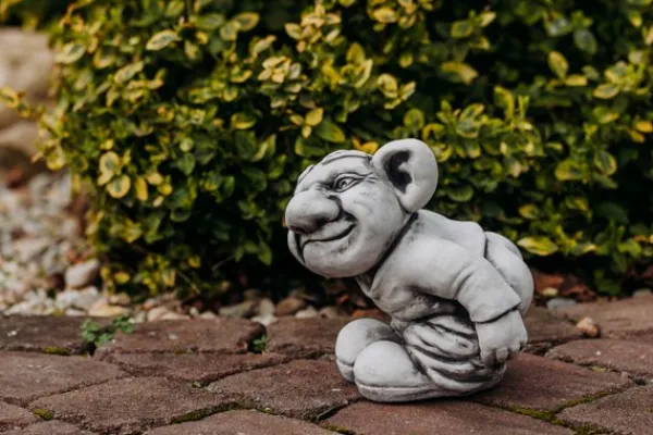 Gartendekoparadies Trolls-Funny Troll : "Tu peux me baiser"