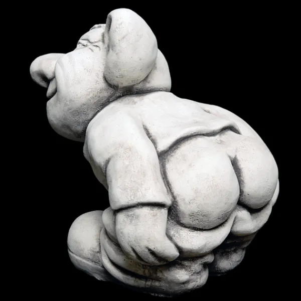 Gartendekoparadies Trolls-Funny Troll : "Tu peux me baiser"