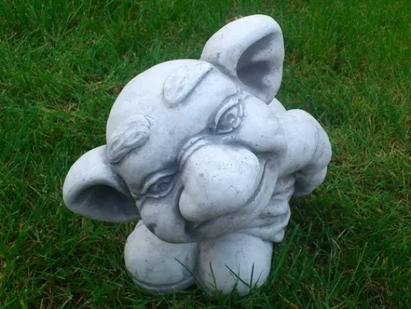 Gartendekoparadies Trolls-Funny Troll : "Tu peux me baiser"