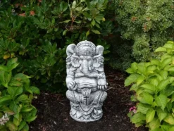 Gartendekoparadies Figures & Statues|Bouddhas-Ganesha : le divin en relief noir