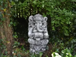 Gartendekoparadies Figures & Statues|Bouddhas-Ganesha : le divin en relief noir