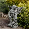 Gartendekoparadies Gargouilles-Gargouille avec des ailes