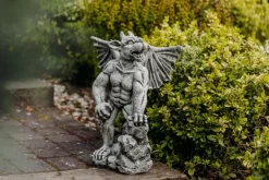 Gartendekoparadies Gargouilles-Gargouille avec des ailes