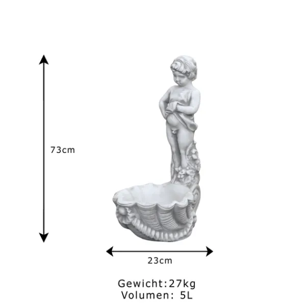 Gartendekoparadies Belle|Figures & Statues-Garçon et fille comme planteurs