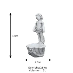 Gartendekoparadies Belle|Figures & Statues-Garçon et fille comme planteurs