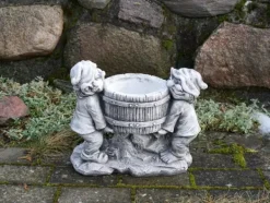 Gartendekoparadies Gnome-Gnome drôle avec jardinière