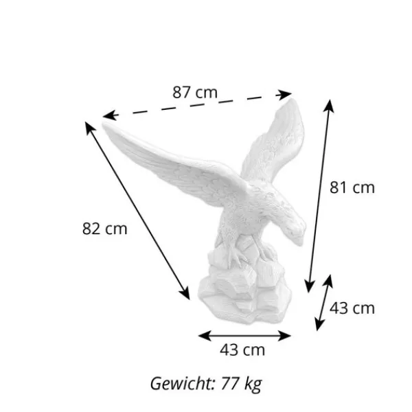 Gartendekoparadies Animaux-Grand aigle royal