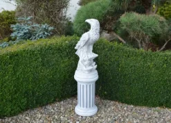 Gartendekoparadies Animaux-Grand aigle sur socle rond