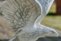 Gartendekoparadies Animaux-Grand aigle tourné vers la gauche