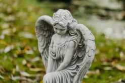 Gartendekoparadies Enfants & Anges-Grand ange assis