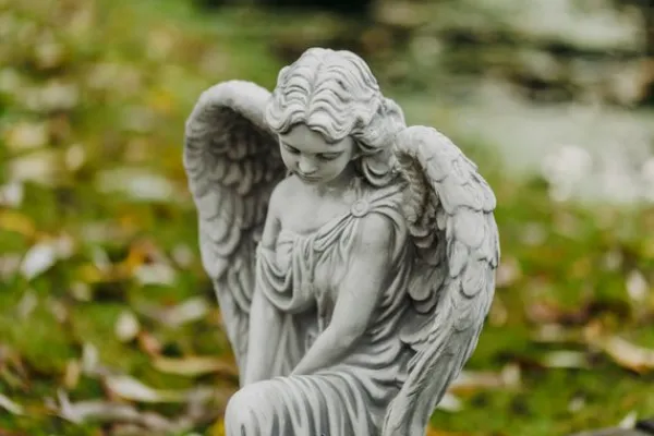 Gartendekoparadies Enfants & Anges-Grand ange assis