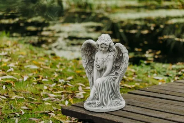 Gartendekoparadies Enfants & Anges-Grand ange assis
