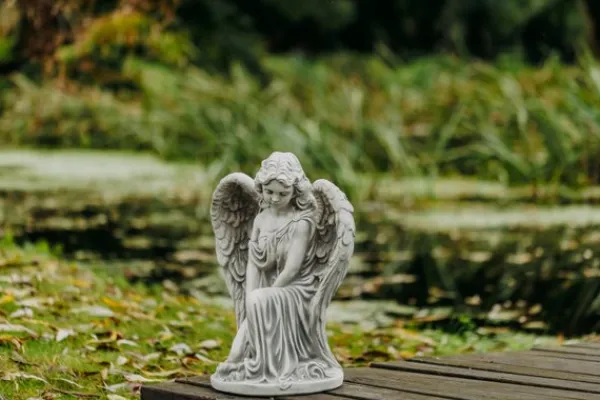 Gartendekoparadies Enfants & Anges-Grand ange assis