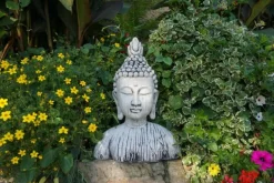 Gartendekoparadies Bouddhas-Grand buste de Bouddha