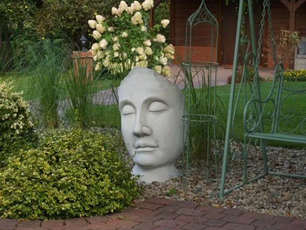 Gartendekoparadies Belle-Grand buste sculpture visage