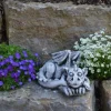 Gartendekoparadies Animaux-Grand dragon endormi