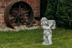 Gartendekoparadies Gnome-Grand gnome avec jardinière