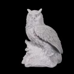 Gartendekoparadies Animaux-Grand hibou sur une branche