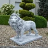 Gartendekoparadies Animaux-Grand lion : roi debout sur socle