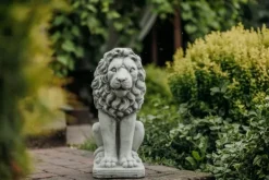Gartendekoparadies Animaux-Grand lion face au milieu