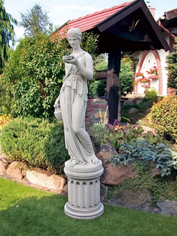 Gartendekoparadies Colonnes & Socles-Grand piédestal