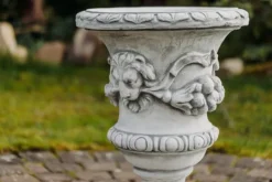 Gartendekoparadies Jardinières-Grand vase à plantes à tête de lion