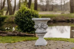 Gartendekoparadies Jardinières-Grand vase à plantes à tête de lion