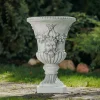Gartendekoparadies Jardinières-Grand vase à plantes avec ornements