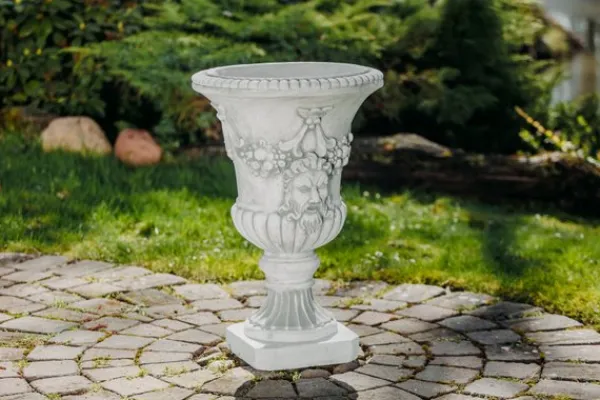 Gartendekoparadies Jardinières-Grand vase à plantes avec ornements