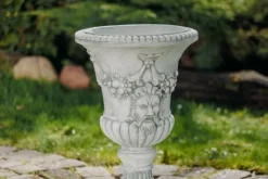 Gartendekoparadies Jardinières-Grand vase à plantes avec ornements