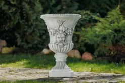 Gartendekoparadies Jardinières-Grand vase à plantes avec ornements