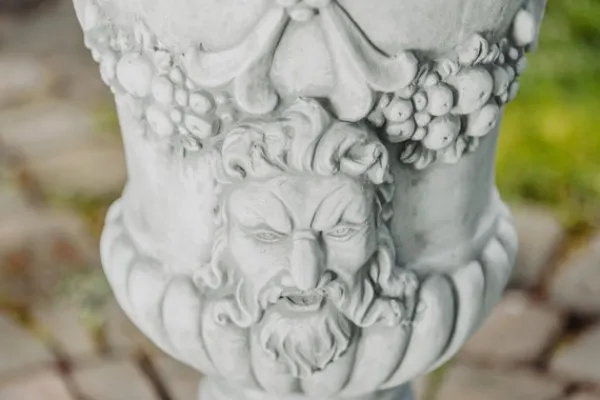 Gartendekoparadies Jardinières-Grand vase à plantes avec ornements
